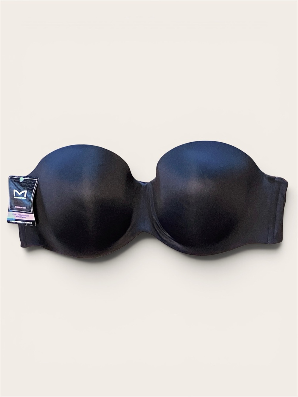 Maidenform Basically Sexy Full Coverage Strapless Bra Black 42C NWT SN0004